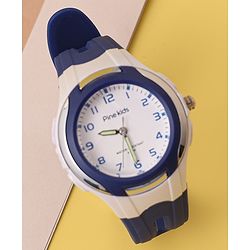 Pine Kids Free Size Analog Watch- Black