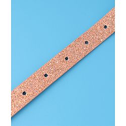Pine Kids Belts with Sequin Design   - Peach