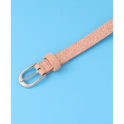 Pine Kids Belts with Sequin Design   - Peach