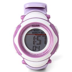 Pine Kids Free Size Digital Watch- Purple