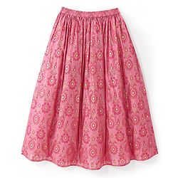 Pine Kids Viscose Woven Half Sleeves Chanderi Lehenga Choli Set with Dupatta Set & Floral Embroidery -  Pink