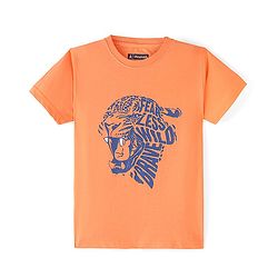 Pine Kids Cotton Knit Half Sleeves  T-Shirts Text Print Pack of 5 - Multicolour