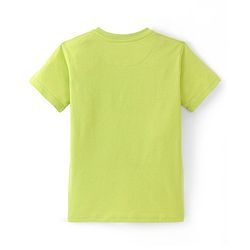 Pine Kids Cotton Half Sleeves T-Shirts Beach & Robot Print Pack of 5 - Multicolor