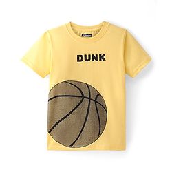 Pine Kids Cotton Knit Half Sleeves Surfing & Gaming Console Printed T-Shirts Pack of 5 - Multicolour