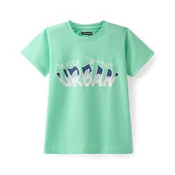 Pine Kids Cotton Knit Half Sleeves Balls & Text Printed T-Shirts Pack of 5- Multicolour