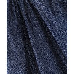 Pine Kids Woven Sleeveless Top & Palazzo Set With Shimmer - Navy Blue