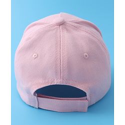 Pine Kids Baseball Cap with Text Print - Pink