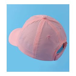 Pine Kids Baseball Cap with Text Print - Pink