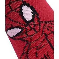 Pine Kids Marvel Non Terry Ankle Length Anti-Bacterial Scoks Spiderman Graphics Pack of 3 - Multicolor