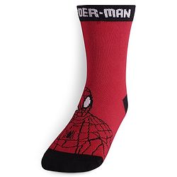 Pine Kids Marvel Non Terry Ankle Length Anti-Bacterial Scoks Spiderman Graphics Pack of 3 - Multicolor