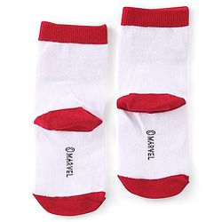 Pine Kids Marvel Non Terry Ankle Length Anti-Bacterial Socks Avengers Graphics Pack of 3 - Multicolor