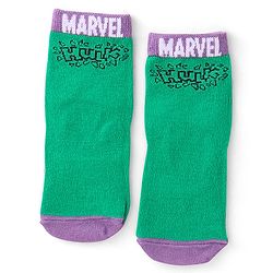 Pine Kids Marvel Non Terry Ankle Length Anti-Bacterial Socks Avengers Graphics Pack of 3 - Multicolor