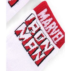 Pine Kids Marvel Non Terry Ankle Length Anti-Bacterial Socks Avengers Graphics Pack of 3 - Multicolor