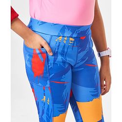 Pine Active Full Length Super Stretch Leggings Abstract Print - Multicolour
