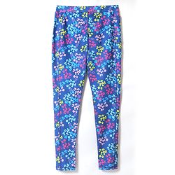 Pine Active Full Length Super Stretch Leggings Abstract Print - Multicolour