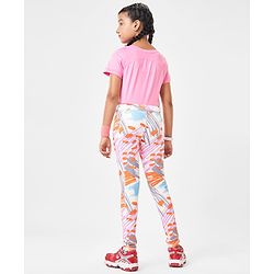 Pine Active Full Length Super Stretch Leggings Abstract Print - Multicolour