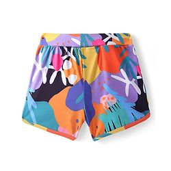 Pine Active Super Stretch Athletic Shorts Abstract Print - Multicolour