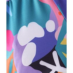 Pine Active Super Stretch Athletic Shorts Abstract Print - Multicolour