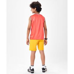 Pine Active Sleeveless Printed Basketball T-Shirt - Multicolour