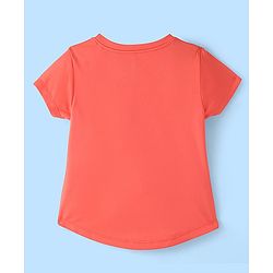 Pine Active Knit Half Sleeves Skin Friendly & Breathable Solid T-Shirts Pack of 3 - White Red & Yellow