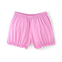 Pine Kids Cotton Lycra Knit Bloomers with Solid & Striped Pack of 3 - Colour May Vary