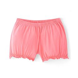 Pine Kids Cotton Lycra Knit Bloomers with Solid & Striped Pack of 3 - Colour May Vary