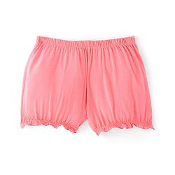 Pine Kids Cotton Lycra Knit Bloomers with Solid & Striped Pack of 3 - Colour May Vary