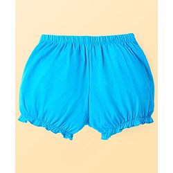 Pine Kids Cotton Lycra Knit Solid Color Bloomer  Pack of 3 - ( Color May Vary )