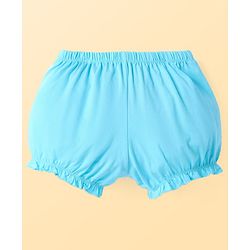 Pine Kids Cotton Lycra Knit Solid Color Bloomer  Pack of 3 - ( Color May Vary )