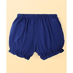 Pine Kids Cotton Lycra Knit Solid Color Bloomer  Pack of 3 - ( Color May Vary )