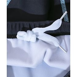 Pine Active Swimming Trunk with Star & Text Print - Blue