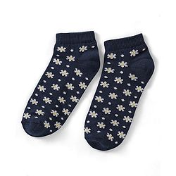 Pine Kids Cotton Spandex Knit Ankle Length Socks with Snow Flakes Design Pack Of 3 - Snow White & Yellow
