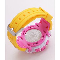 Pine Kids Free Size Digital Watch - Yellow