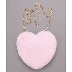 Pine Kids Heart Shaped Sling Bag - Pink