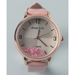 Pine Kids Free Size Analog Quartz Watch - White