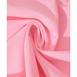 Pine Kids Sleeveless Solid Frock Swimsuit  with Fril Detailing - Pink