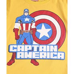 Pine Kids Marvel Half Sleeve T-Shirt with Avengers Graphics Pack Of 3 - Red White & Yellow