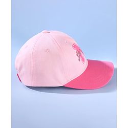 Pine Kids Summer Cap New York Print - Pink