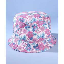 Pine Kids Summer Caps Floral Print -  Multicolor