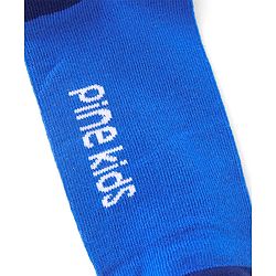 Pine Kids Ankle Length Socks Logo Design Pack of 3 - Multicolor