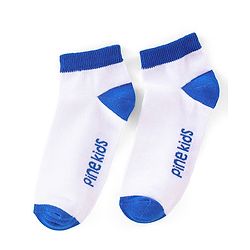 Pine Kids Ankle Length Socks Logo Design Pack of 3 - Multicolor