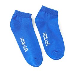 Pine Kids Ankle Length Socks Logo Design Pack of 3 - Multicolor