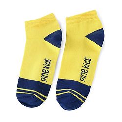 Pine Kids Ankle Length Socks Logo Design Pack of 3 - Multicolor