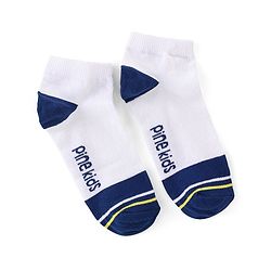Pine Kids Ankle Length Socks Logo Design Pack of 3 - Multicolor