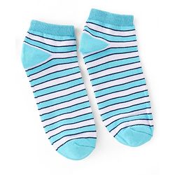 Pine Kids Ankle Length Socks Logo Design Pack of 3 - Multicolor