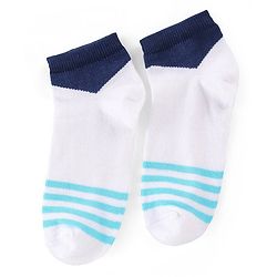 Pine Kids Ankle Length Socks Logo Design Pack of 3 - Multicolor