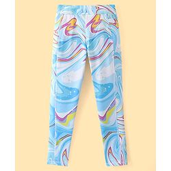 Pine Active Full Length Super Stretch Leggings Marble Print - Multicolour