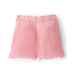 Pine Kids Cotton Woven Sleeveless Solid Color Top & Shorts Set - Pink