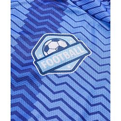 Pine Active Half Sleeves All Over Printed T-Shirt and Shorts Set - Blue