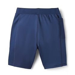 Pine Active Super Stretch Solid Cycling Shorts - Navy Blue